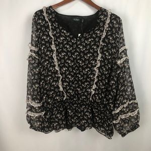 Lauren Ralph Lauren 1X Top